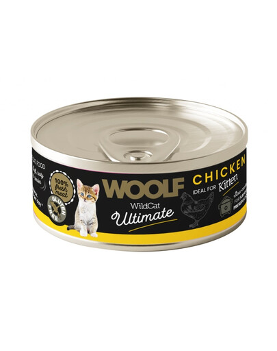 Wild Cat Ultimate Kitten Chicken Pate 85g pasztet z kurczakiem dla kociąt