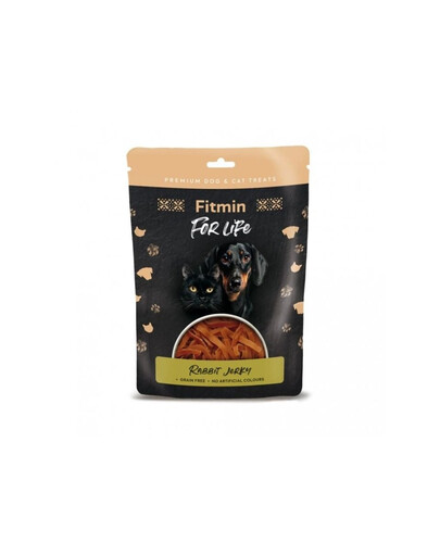 FITMIN For Kaninchen in Mini-Streifen für Hunde und Katzen getreidefrei 70g
