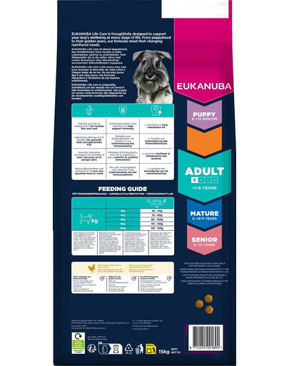 Adult Small Breeds Chicken 15 kg sucha karma dla psów ras małych bogata w świeżego kurczaka