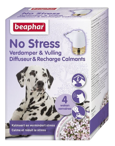 BEAPHAR No Stress Diffuser + Nachfüllpackung 30 ml Verhaltensaroma für Hunde