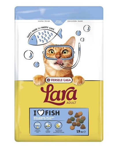 VERSELE-LAGA Lara Adult Salmon Katzenfutter mit Lachs 1,9 kg