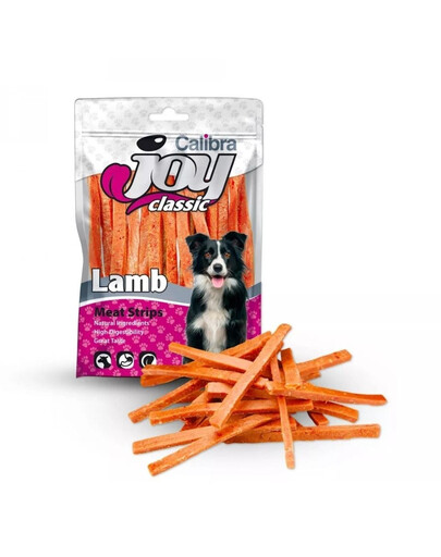 CALIBRA Joy Classic Lamb Strips Lammstreifen für Hunde Snacks 250 g