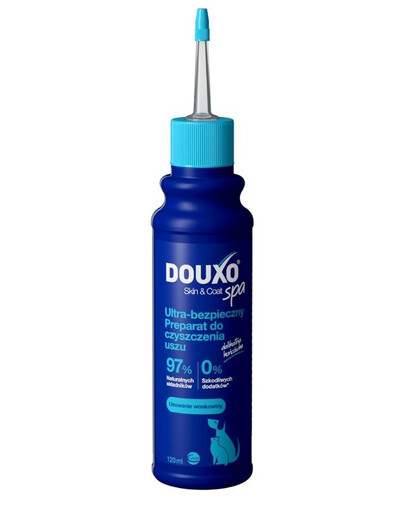DOUXO Skin & Coat Spa Ear Cleaner Ohrreiniger für Hunde und Katzen 120 ml