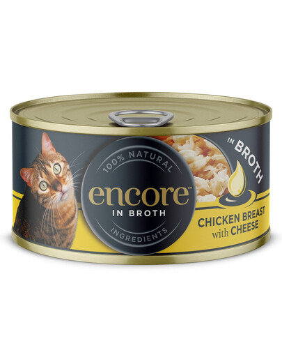 ENCORE Chicken Breast with Cheese in Broth Hähnchenbrust mit Käse in Brühe 70 g