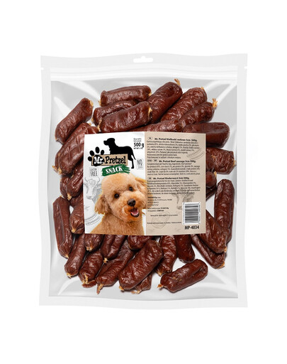 MR. PRETZEL Würstchen mit Rind Hundesnacks 500 g