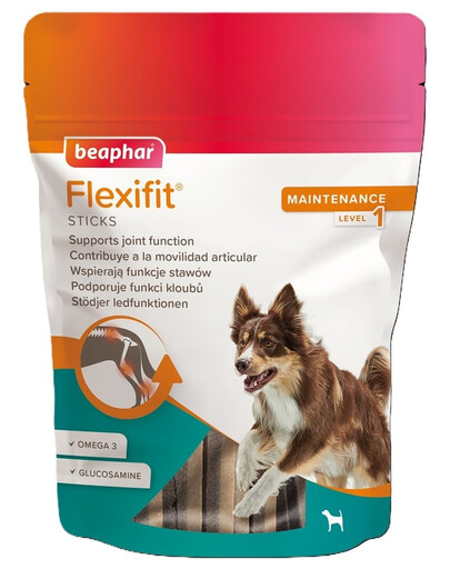 BEAPHAR Flexifit Sticks Dog Leckerlis für Gelenke bei Hunden 175 g