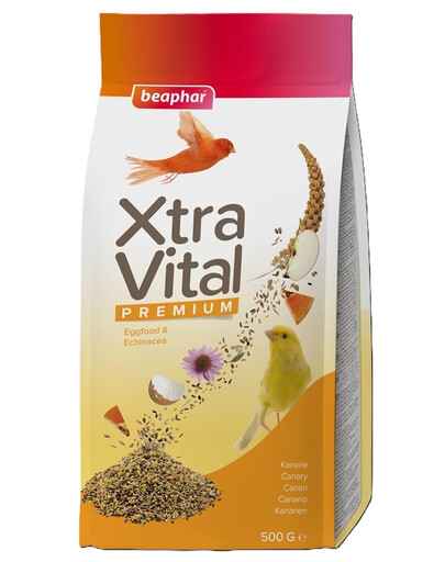 BEAPHAR XtraVital Canary komplette Nahrung für Kanarienvögel 500g