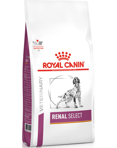 ROYAL CANIN Renal Select Canine 4x2 kg sucha karma dla psów z przewlekłą niewydolnością nerek