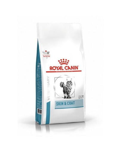 ROYAL CANIN Veterinary Cat Skin Coat 4x1,5 kg dietetyczna karma dla kotów z wrażliwą skórą