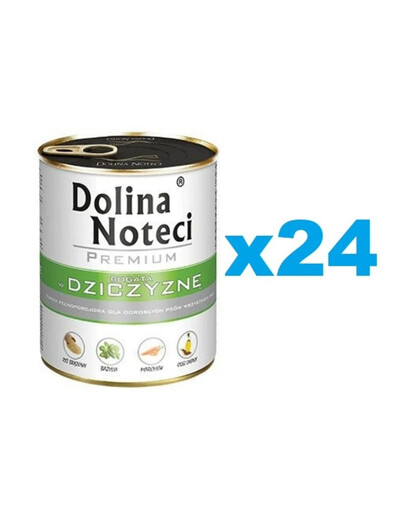 DOLINA NOTECI Premium Bogata W Dziczyznę 24x800g