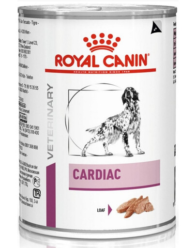 ROYAL CANIN Cardiac Canine 24x410 g karma mokra dla dorosłych psów z niewydolnością serca