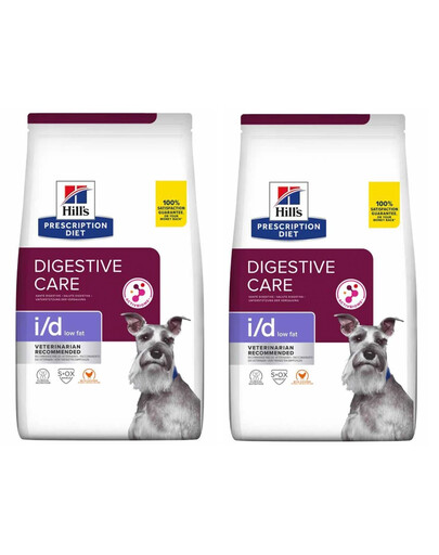 HILL'S Prescription Diet Digestive Care i/d Canine Low Fat Huhn 24 kg (2 x 12 kg)