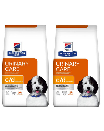 HILL'S Prescription Diet Canine c/d Multicare Chicken 24 kg (2 x 12 kg)