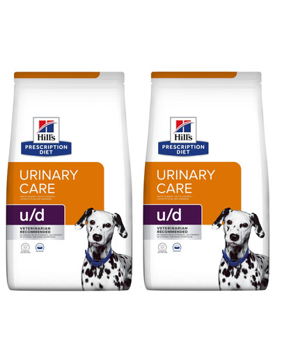 HILL'S Prescription Diet Canine U/D Urinary Care 20 kg (2 x 10 kg)