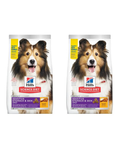 HILL'S Canine Adult Sensitive Stomach & Skin 28 kg (2x14 kg)