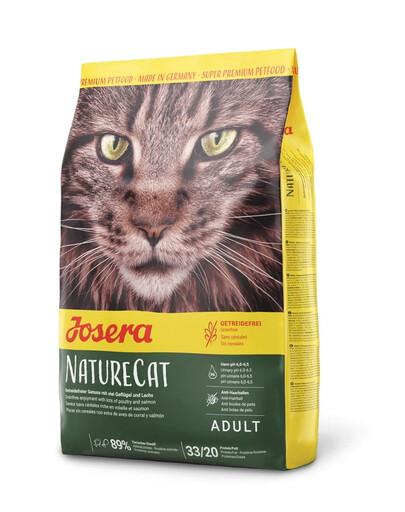 JOSERA NatureCat bezzbożowa 2x2 kg
