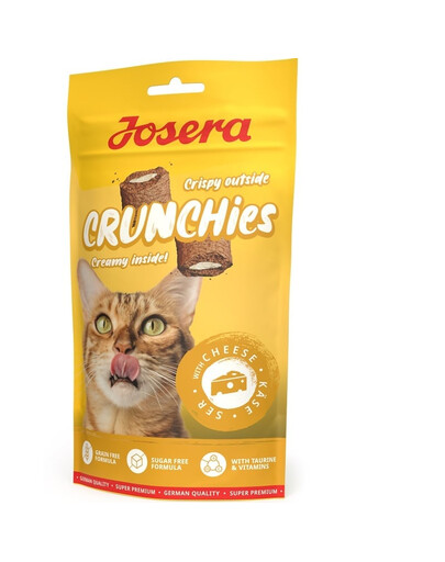 JOSERA Crunchies with Cheese 24x60 g chrupiące przysmaki z serem dla kotów