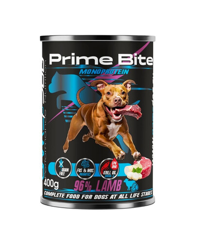GAME DOG Prime Bite Lamm mit Petersilie Nassfutter für Hunde jeden Alters 400g