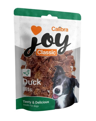 CALIBRA Joy Dog Classic Duck Bits 250 g halbfeuchte Leckerlis aus Ente