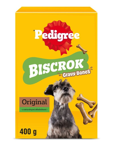 PEDIGREE Biscrok Gravy Bones Kekse für Hunde 400 g