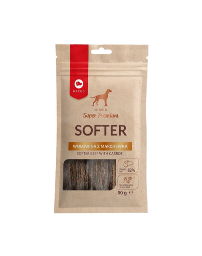 Super Premium Softer przysmak dla psa wołowina z marchewką 90g