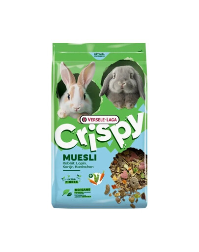 VERSELE-LAGA Crispy Muesli Rabbit Mischung für Zwergkaninchen 850g