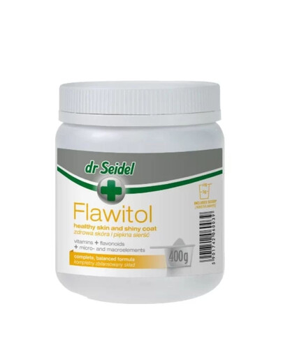 DR SEIDEL Flawitol gesunde Haut und schönes Fell für Hunde Pulver 400g