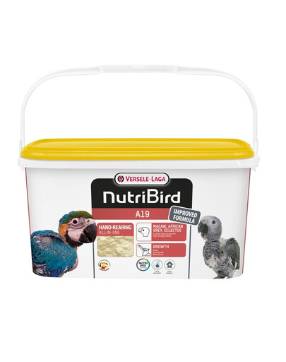 Nutribird A19 3 kg pokarm do odchowu piskląt