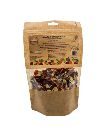 KUCHNIA SZEFA Gemüse-Salat für Nager 300g