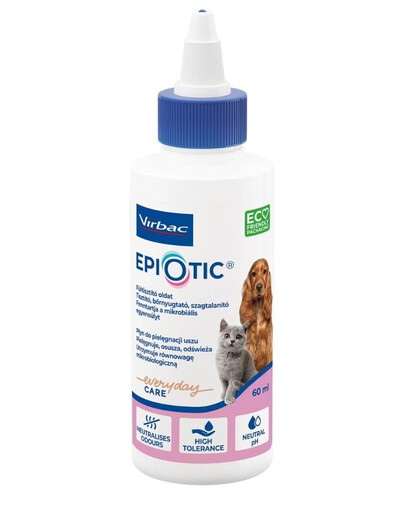 VIRBAC EpiOtic Ear Cleanser Ohrreiniger für Hunde und Katzen 60 ml