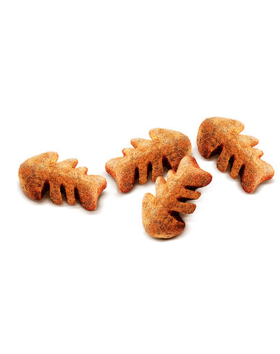 Crunchy snacks chrupiące przysmaki z łososiem i borówkami 200 g