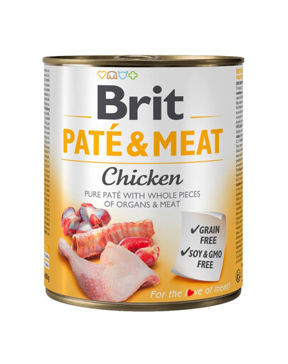 Pate&Meat chicken 800 g pasztet z kurczakiem dla psa