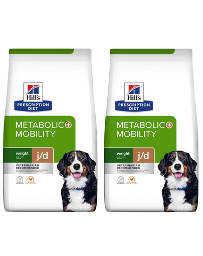 HILL'S Prescription Diet Canine Metabolic + Mobility 24 kg (2 x 12 kg)