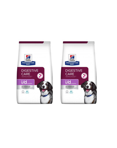 HILL'S Prescription Diet Sensitive i/d Canine mit Ei und Reis 24 kg  (2 x 12 kg)