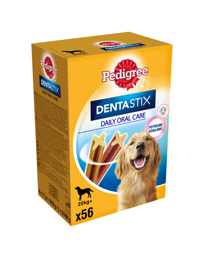 DentaStix (duże rasy) przysmak dentystyczny dla psów 56 szt. - 8x270g