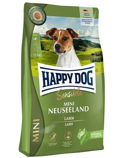 Sensible Mini Nowa Zelandia Jagnięcina 4 kg sucha karma dla psa