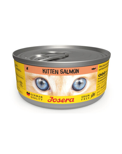 JOSERA Kitten Salmon 85 g łosoś, karma mokra dla młodych kotów