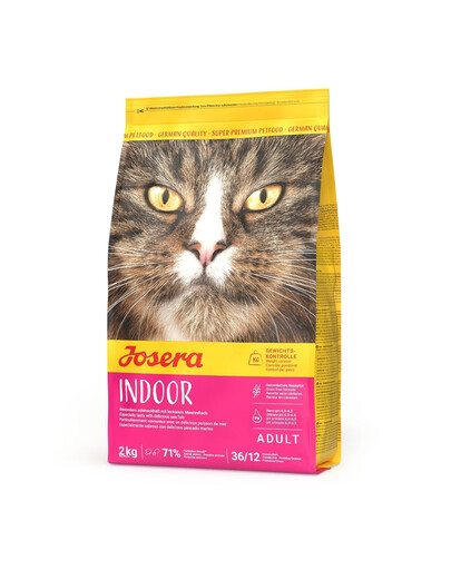 JOSERA Indoor Cat 2 kg bezzbożowa sucha karma dla kotów domowych