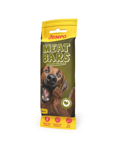 JOSERA Meat Bars Turkey suszone przysmaki z indykiem w formie batoników 48x40g