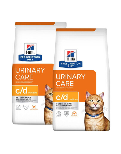 HILL'S Prescripition Diet Feline Urinary Care c/d Multicare 2x8 kg