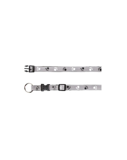 TRIXIE Silver Reflect Halsband reflektierend (XS-S) 22-35 cm / 15 mm
