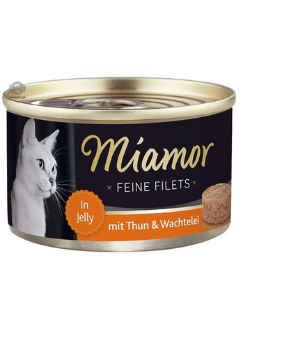 MIAMOR Feine Filets Thunfisch und Wachtelei 100 g
