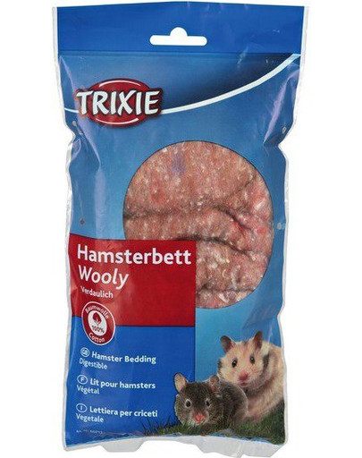 TRIXIE  Wooly Hamsterbett 100g braun