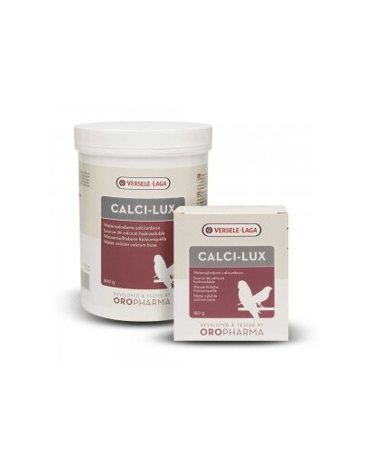 VERSELE-LAGA Calci-Lux Hochwertiges Calcium für Vögel 150 g
