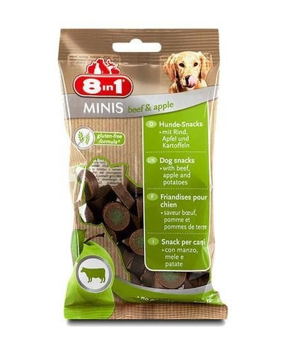 8IN1 Minis Beef & Apple 100 g