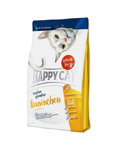 HAPPY CAT Sensitive Grainfree Kaninchen 300 g
