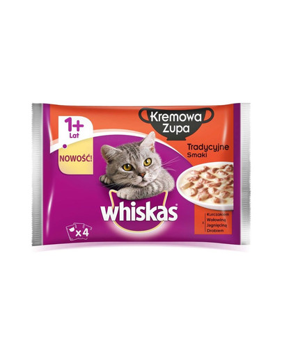 WHISKAS Traditionelle Rahmsuppe 52x85g