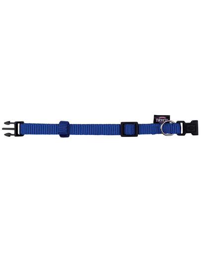TRIXIE Premium-Halsband mit Kunststoffschließe Xxs–XS: 15–25 cm/10 mm, Blau
