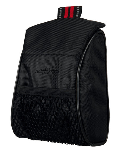 TRIXIE Snack-Tasche Treat Bag, 13 × 18 × 7 cm, schwarz