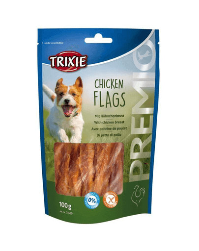 TRIXIE Snack mit Rinderhaut-Kaurollen und Hühnerbrust PREMIO 100 g